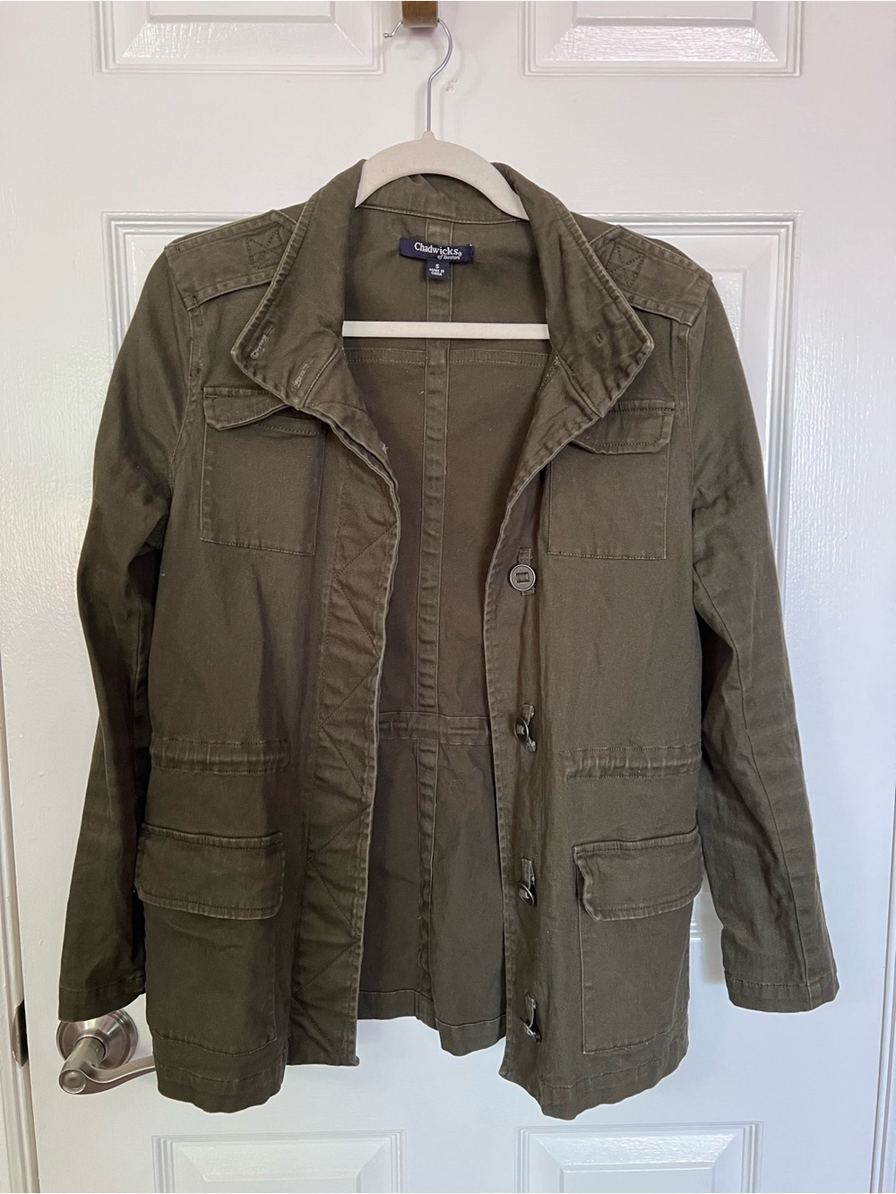 Chadwicks of Boston army or olive green jacket